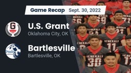 Recap: U.S. Grant  vs. Bartlesville  2022