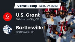 Recap: U.S. Grant  vs. Bartlesville  2023
