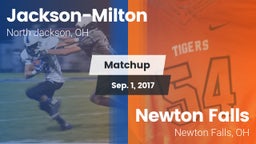 Matchup: Jackson-Milton vs. Newton Falls  2017