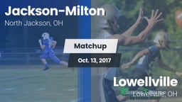 Matchup: Jackson-Milton vs. Lowellville  2017