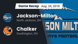 Recap: Jackson-Milton  vs. Chalker  2018