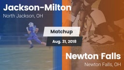 Matchup: Jackson-Milton vs. Newton Falls  2018