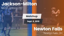 Matchup: Jackson-Milton vs. Newton Falls  2019