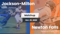 Matchup: Jackson-Milton vs. Newton Falls  2020