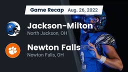 Recap: Jackson-Milton  vs. Newton Falls  2022