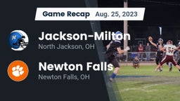 Recap: Jackson-Milton  vs. Newton Falls  2023