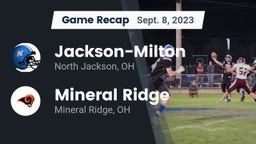 Recap: Jackson-Milton  vs. Mineral Ridge  2023