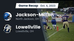 Recap: Jackson-Milton  vs. Lowellville  2023