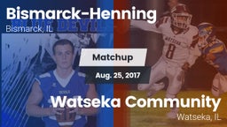 Matchup: Bismarck-Henning vs. Watseka Community  2017