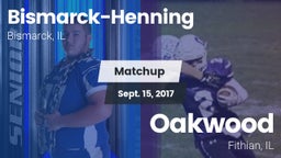 Matchup: Bismarck-Henning vs. Oakwood  2017
