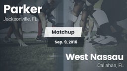 Matchup: Parker vs. West Nassau  2016