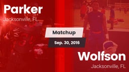 Matchup: Parker vs. Wolfson  2016