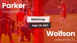 Matchup: Parker vs. Wolfson  2017