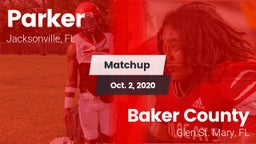 Matchup: Parker vs. Baker County  2020