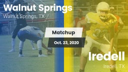 Matchup: Walnut Springs vs. Iredell  2020