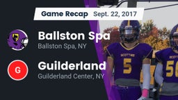 Recap: Ballston Spa  vs. Guilderland  2017