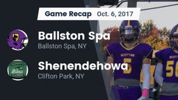 Recap: Ballston Spa  vs. Shenendehowa  2017