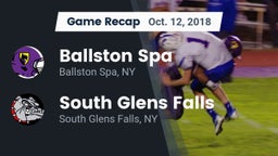 Recap: Ballston Spa  vs. South Glens Falls  2018