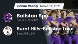 Recap: Ballston Spa  vs. Burnt Hills-Ballston Lake  2021