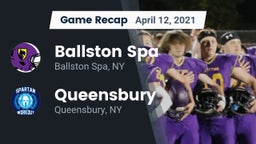 Recap: Ballston Spa  vs. Queensbury  2021