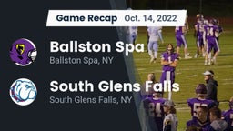 Recap: Ballston Spa  vs. South Glens Falls  2022