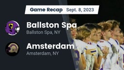 Recap: Ballston Spa  vs. Amsterdam  2023