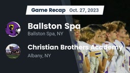 Recap: Ballston Spa  vs. Christian Brothers Academy  2023