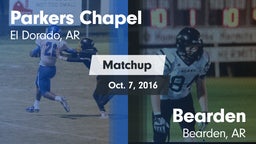 Matchup: Parkers Chapel vs. Bearden  2016