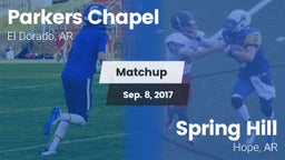 Matchup: Parkers Chapel vs. Spring Hill  2017