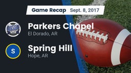 Recap: Parkers Chapel  vs. Spring Hill  2017