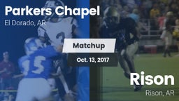 Matchup: Parkers Chapel vs. Rison  2017