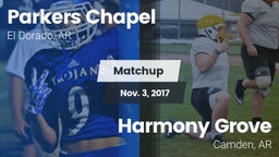 Matchup: Parkers Chapel vs. Harmony Grove  2017