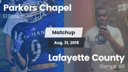 Matchup: Parkers Chapel vs. Lafayette County  2018
