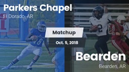 Matchup: Parkers Chapel vs. Bearden  2018