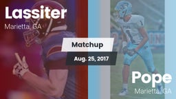 Matchup: Lassiter vs. Pope  2017