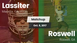 Matchup: Lassiter vs. Roswell  2017