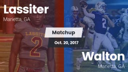 Matchup: Lassiter vs. Walton  2017