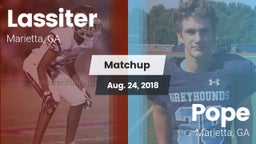 Matchup: Lassiter vs. Pope  2018