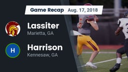Recap: Lassiter  vs. Harrison  2018