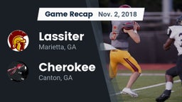 Recap: Lassiter  vs. Cherokee  2018