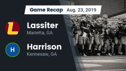 Recap: Lassiter  vs. Harrison  2019