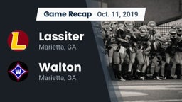 Recap: Lassiter  vs. Walton  2019