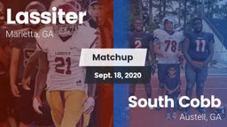 Matchup: Lassiter vs. South Cobb  2020