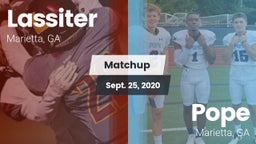 Matchup: Lassiter vs. Pope  2020