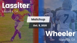 Matchup: Lassiter vs. Wheeler  2020