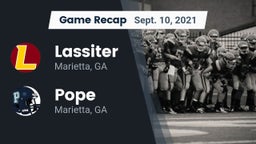 Recap: Lassiter  vs. Pope  2021