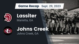 Recap: Lassiter  vs. Johns Creek  2023