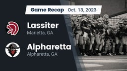 Recap: Lassiter  vs. Alpharetta  2023
