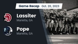 Recap: Lassiter  vs. Pope  2023