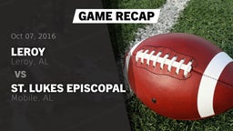 Recap: Leroy  vs. St. Lukes Episcopal  2016